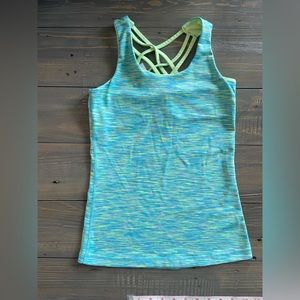 90 Degrees Girls Tank Top with Shelf bra. Size 10